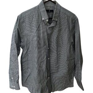 HART SCHAFFNER MARX, Mens, Button Down, Shirt, L